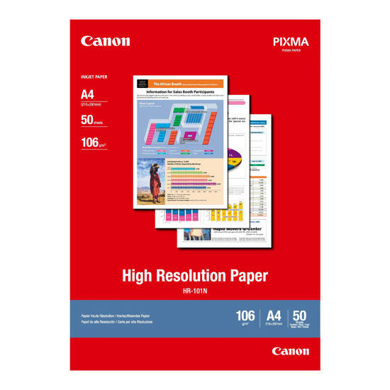 Picture of Papel Fotográfico Canon Mate High HR-101N