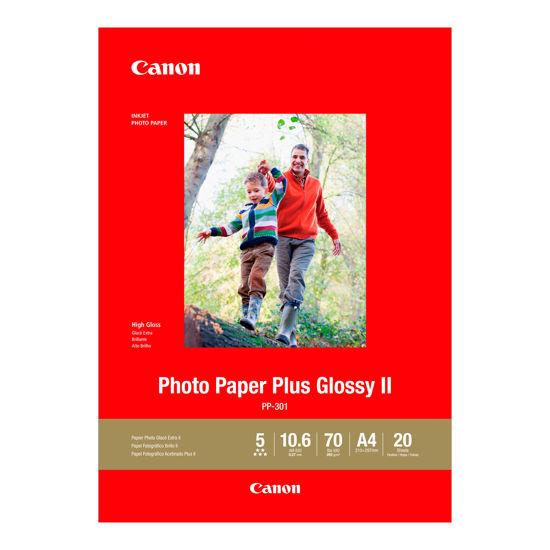 Picture of Papel Fotográfico Canon Paper Plus Glossy II PP-301
