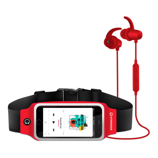 Picture of Kit Deportivo Cinturón + Auriculares Inalámbricos Hypergear