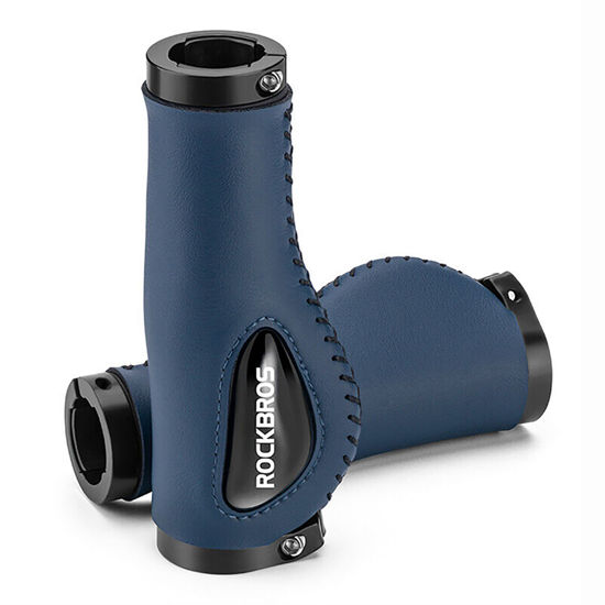 Picture of Empuñaduras Para Bicicleta Rockbros Antidelizantes Cuero