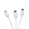 Picture of Cable usb 3 en 1 Lightning Usb c Micro Usb