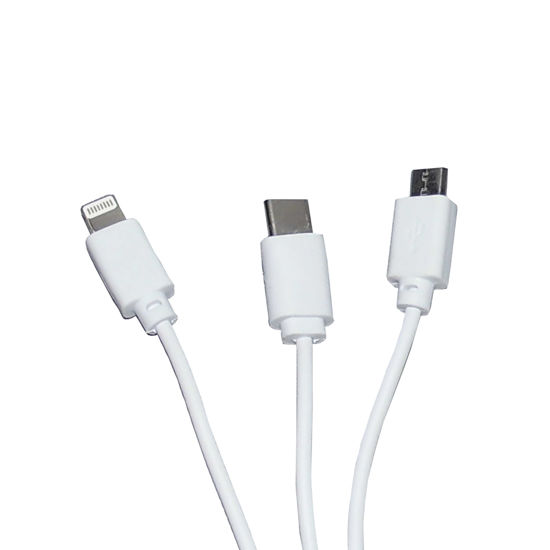 Picture of Cable usb 3 en 1 Lightning Usb c Micro Usb