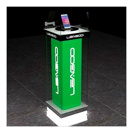 Picture of Exhibidor Para Electrónica Giratorio Con Focos Led