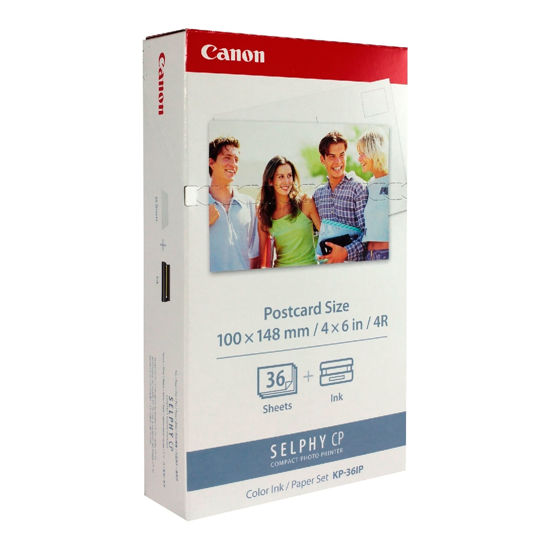Picture of Kit Canon Cartucho Tinta KP-36IP Con Papel Térmico 4x6 36 Hojas