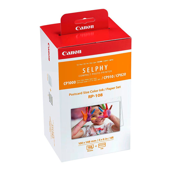 Picture of Kit Cartucho de Tinta Y Papel Térmico Para Canon Selphy