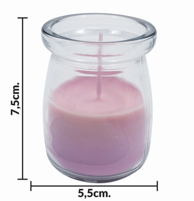 Picture of VELAS PORTAVELA BOTELLA C/TAPA AROMATICA 7,5X5,5 C/U